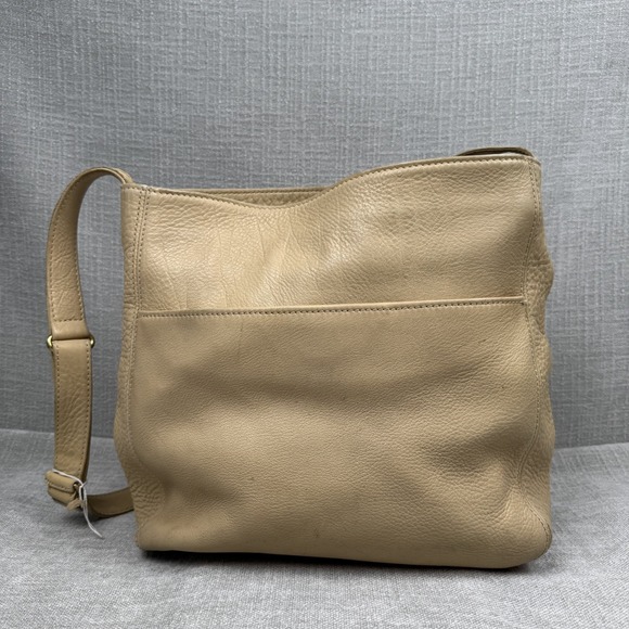 Vintage COACH Leather Shoulder Bag Tan/Light Camel Color - Picture 1 of 5